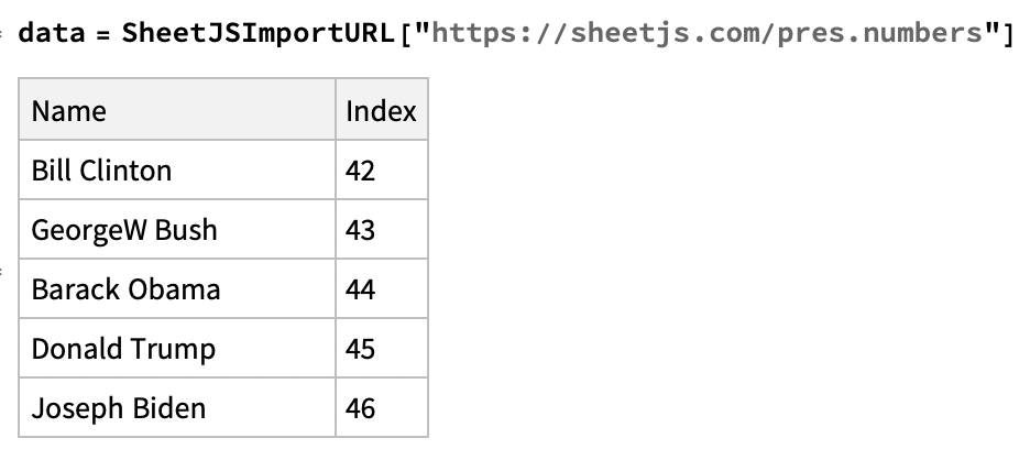 SheetJSImportURL result