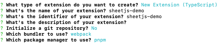 Expected output